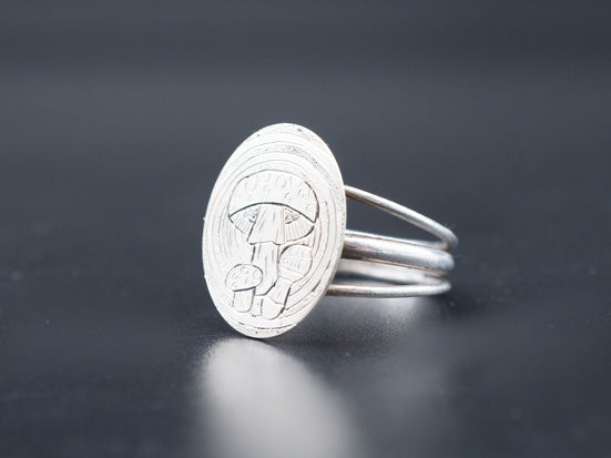 Amanita Mushroom | Ring Size Made to Order