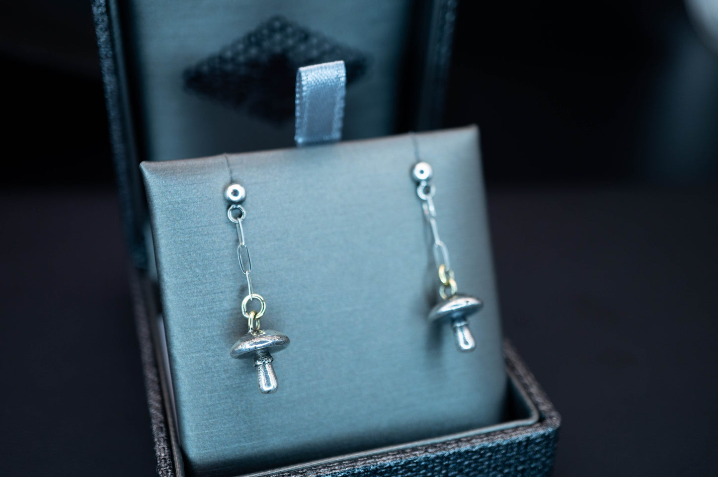 Amanita Mushroom Earrings
