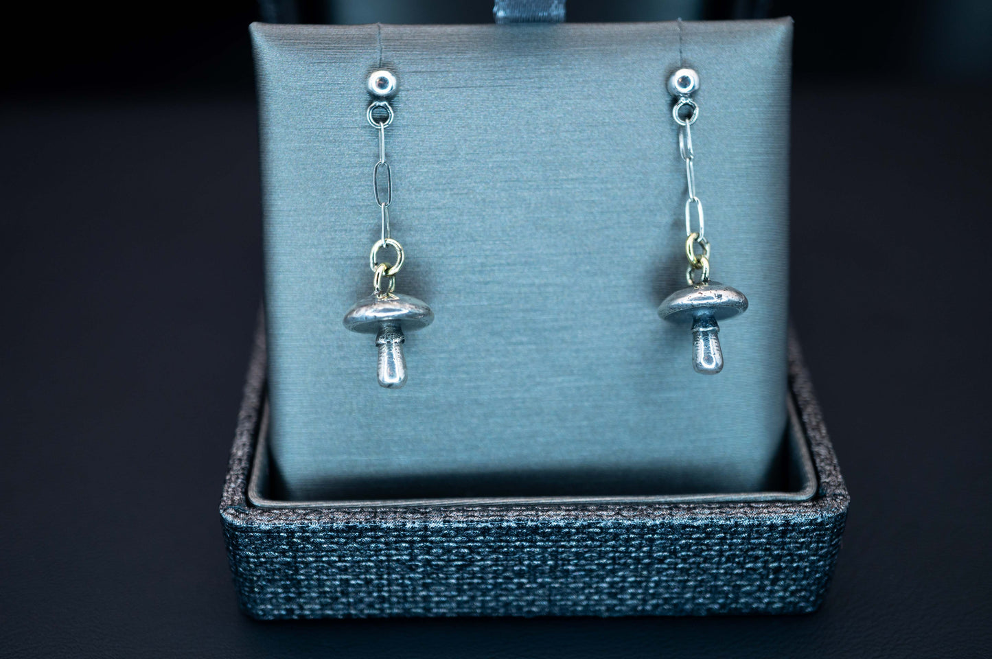 Amanita Mushroom Earrings