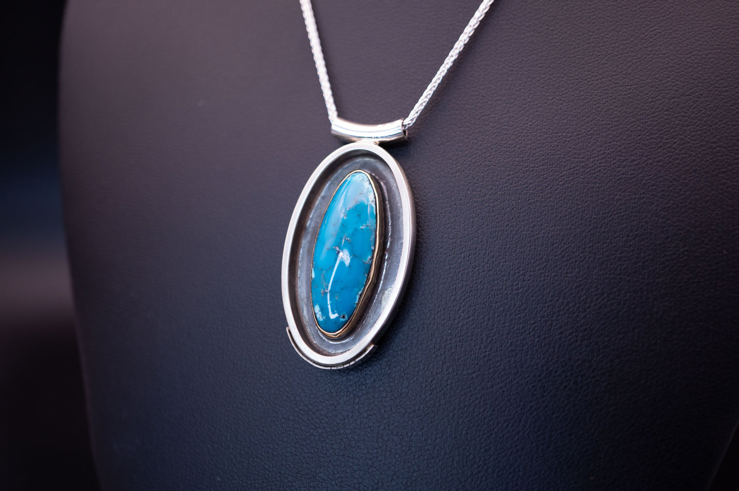 The Wellspring - Morenci Turquoise Pendant