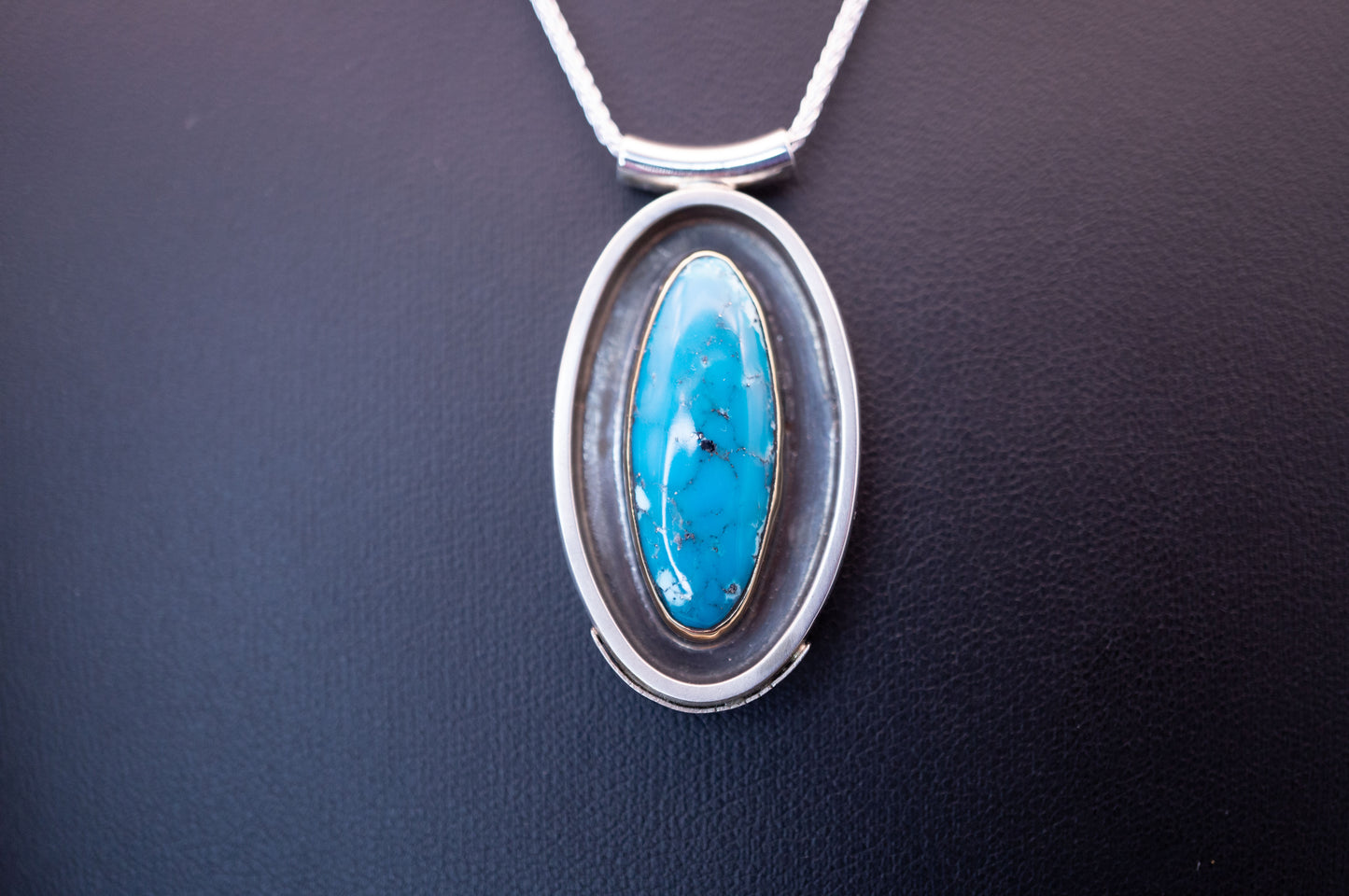 The Wellspring - Morenci Turquoise Pendant