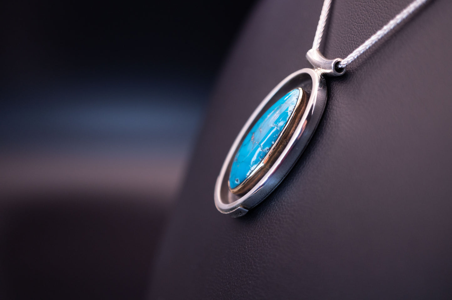 The Wellspring - Morenci Turquoise Pendant