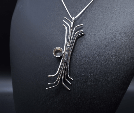 Champagne Sunstone Pendant | .925 silver - Ecotone Jewelers