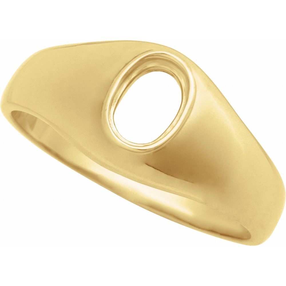 Custom Gold Signet Ring | Jackie