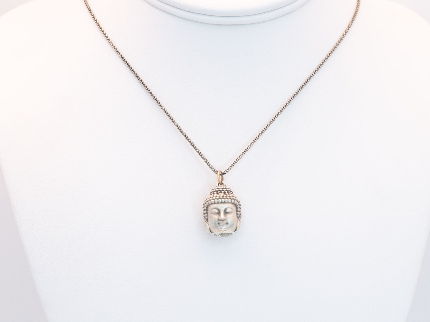 Sunstone Buddha | Pendant